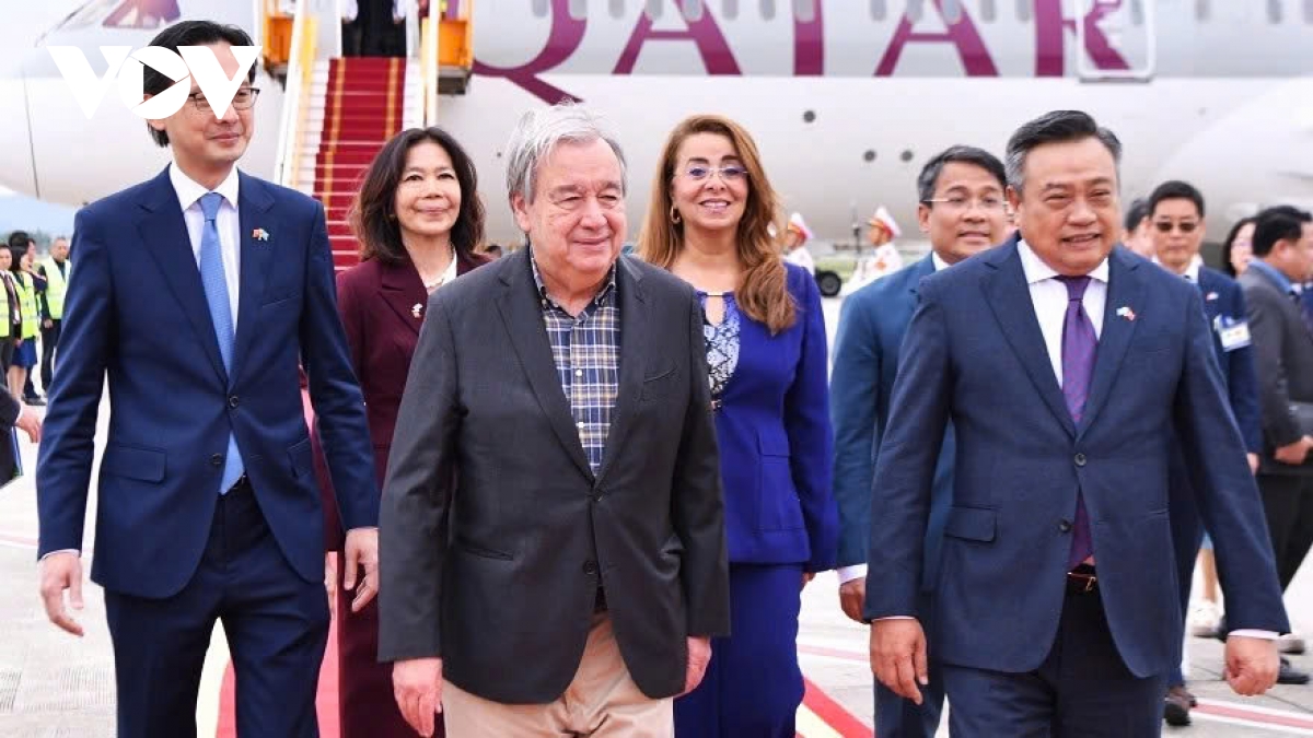 UN Secretary-General Antonio Guterres begins Vietnam visit